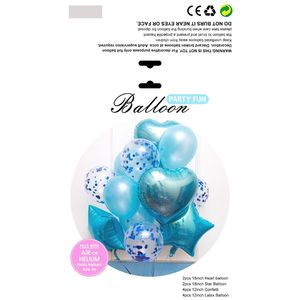 Ramo de Globos de Látex con Forma de Corazón, Decoración para el Día de la Madre, Uso para Adultos - Product Image 1