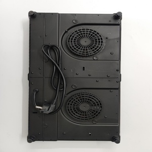 Home Appliances Plastic 2-Burner Black Glass Built-In Induction Cooker Kitchen - Product Image 5