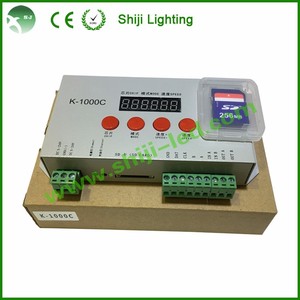 Bộ điều khiển thẻ SD K-1000C <span class=keywords><strong>5</strong></span>-24V tối đa 2048 pixel 4 kênh đầu ra 6A hiện tại để điều khiển ánh sáng - Product Image 3
