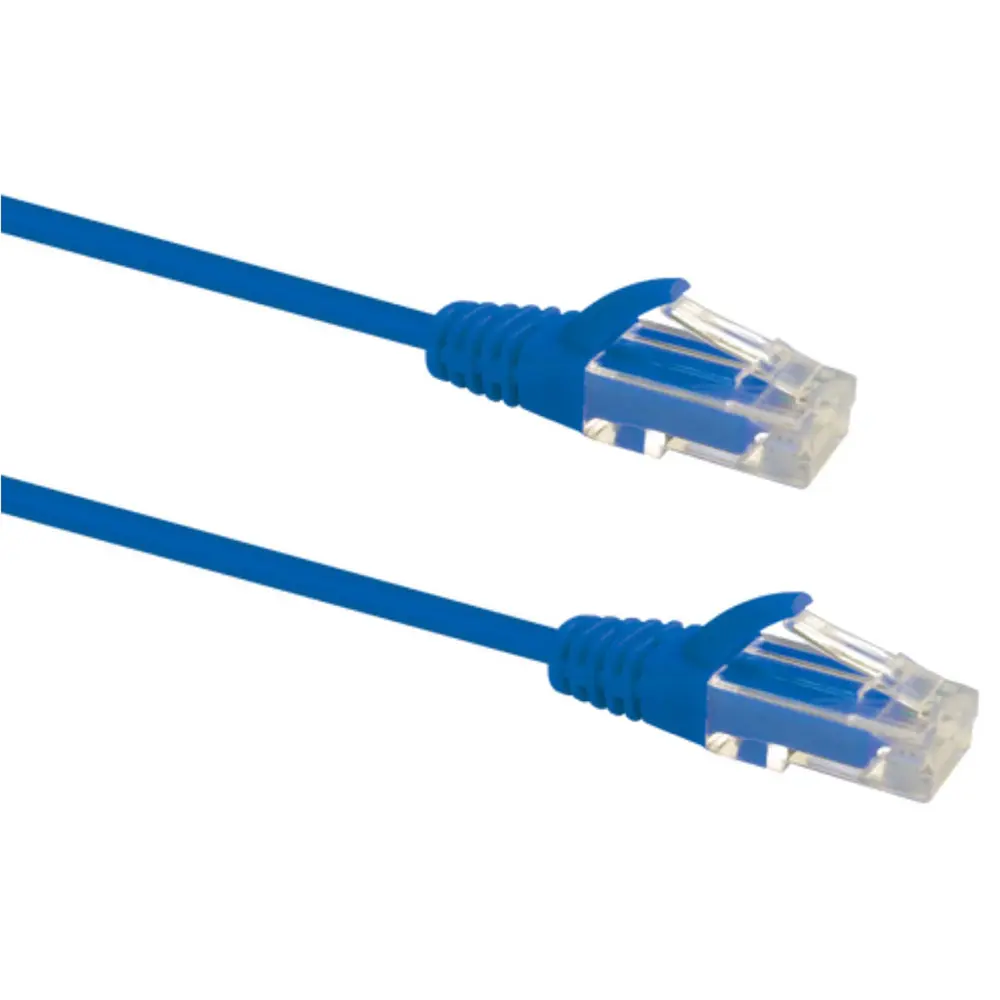 Kabel Patch CAT6A kabel TV kotak kabel komputer 2m 3m jaringan LAN RJ45 kabel komunikasi konektor
