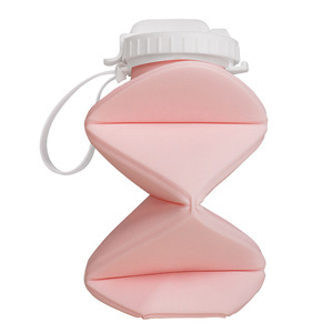 Bouteille d'eau pliable en silicone écologique 620 ml avec paille, sans BPA, pour les voyages et le camping en extérieur - Product Image 3