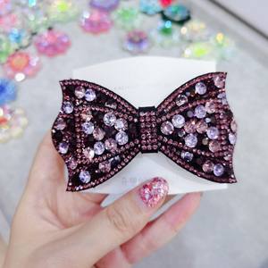 HX-151ย้อนยุคเงาคริสตัลอุปกรณ์ผมโบว์ออกแบบเพชรฤดูใบไม้ผลิคลิปผมสำหรับผู้หญิง - Product Image 2