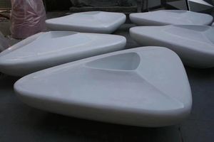 Moderno Extra-Large in fibra di vetro <span class=keywords><strong>albero</strong></span> fioriera vaso di fiori su misura di colore verniciato per <span class=keywords><strong>giardino</strong></span> e asilo nido centro commerciale - Product Image 3