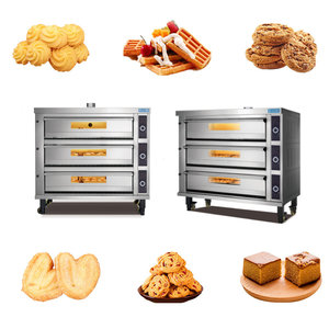 <span class=keywords><strong>Petit</strong></span> pain <span class=keywords><strong>de</strong></span> cuisson électrique <span class=keywords><strong>professionnel</strong></span> commercial 3 ponts 9 plateaux boulanger four à pâtisserie équipement <span class=keywords><strong>de</strong></span> boulangerie avec vapeur - Product Image 6