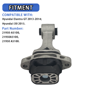 21950-a5100 động cơ chính hãng gắn kết cho Hyundai Elantra GT 2013-2014 i30 động cơ động cơ gắn khung lắp ráp thanh cuộn OE 21950a5100 - Product Image 2