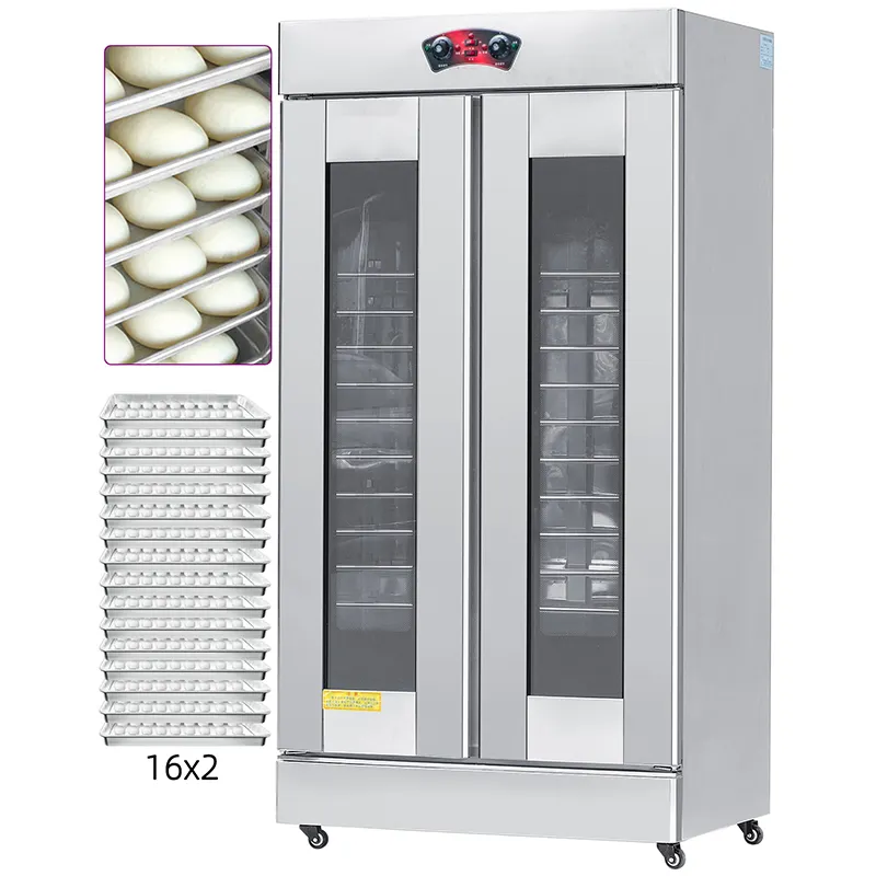 32 plateaux de Fermentation pâte à température ambiante, pain à pain en poudre, appareil électrique pour boulangerie (YFP-32M)