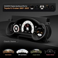 Affichage numérique LCD 12,3 pouces pour Toyota FJ Cruiser 2008-2023
