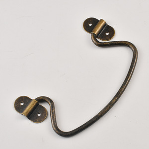 B-413 Chinese Style Cabinet Handle Zinc Alloy <b>Antique</b> Bronze Bar Shape Durable Furniture Hardware - Product Image 2