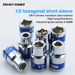 Biểu Tượng Tùy Chỉnh 1/2 ''8 Mm 10Mm 12Mm 32Mm Gương Hexagon Ổ Cắm Công Cụ Cờ Lê Ổ Cắm (<span class=keywords><strong>Cr</strong></span>-<span class=keywords><strong>V</strong></span>/Carbon Cao) - Product Image 6