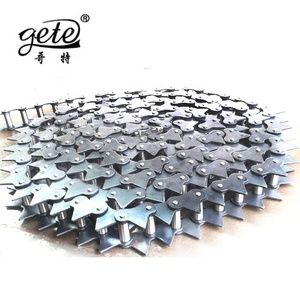 שרשרת גלילה מסגסוגת פלדת פחמן בעלת מרווח של 33 מ\\\"מ, בעלת חוזק גבוה של 60 קילו-ניוטון, למכונות חקלאיות, קוצרות אורז, מתוצרת גטה. - Product Image 3