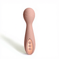 Vibromasseur en silicone puissant, stimulation du point G, rechargeable par USB, bâton fin pour les couples, préliminaires et flirt