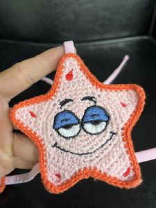 Costume da bagno <span class=keywords><strong>Sexy</strong></span> da donna in costume da bagno da bagno di San Valentino con 2024 Patrick <span class=keywords><strong>Star</strong></span> all'uncinetto in colore rosa - Product Image 3