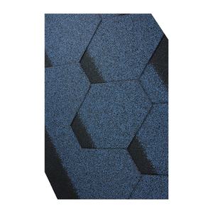 Bardeaux d'asphalte mosaïques à base de fibre de verre, imperméables, résistants aux UV, tuiles de toiture faciles à installer, disponibles <span class=keywords><strong>en</strong></span> plusieurs couleurs - Product Image 1