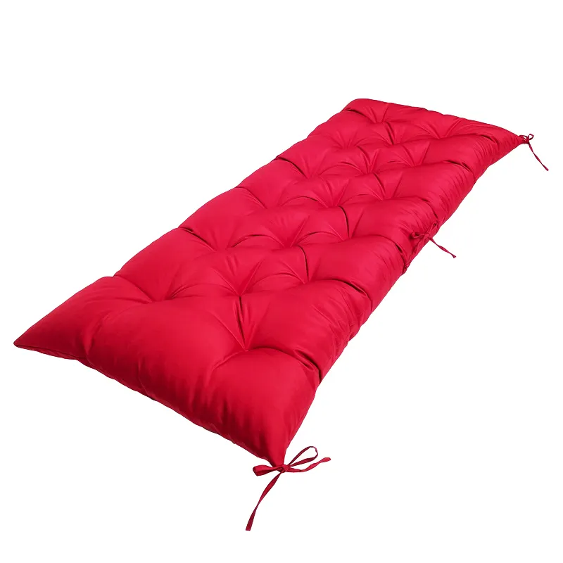 Dropshipping Hot Sale Chaise Lounge Cushions Seat Pillow Cotton Soft Pillow Garden Bench Cushions for Patio