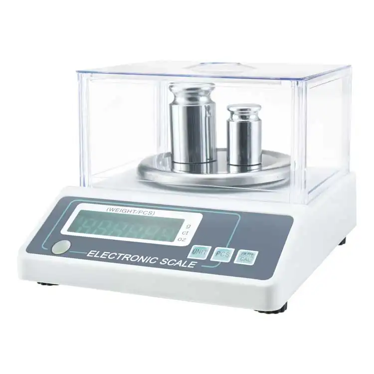 Digital weights scales 2kg/0.01g electronic laboratory balance industrial weighing scale balance