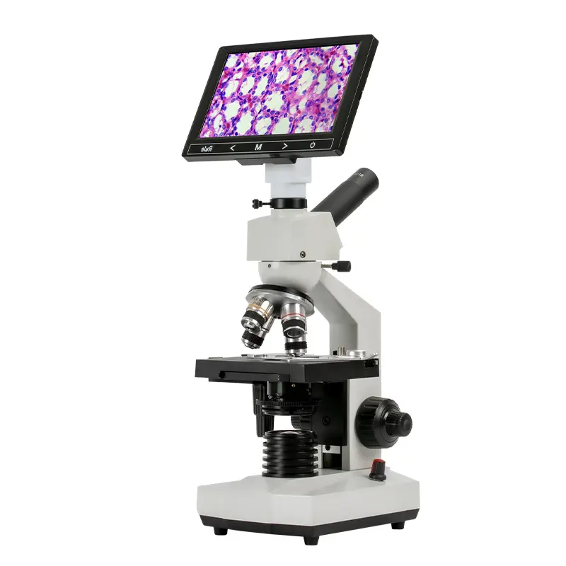 Monokulares Elektronen mikroskop mit Display Biologie wissenschaft liche Experimente Zell forschung Raster elektronen mikroskop sem