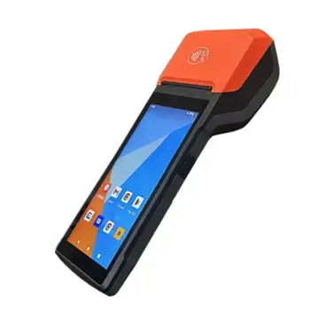 Android 13 Hot vender 4G Android handheld pos terminal com impressora para restaurante food delivery pos sistema