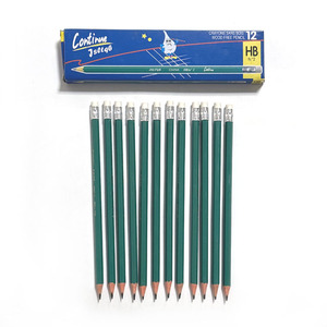 Juego de Lápices Hb con Logotipo Personalizado, Color Verde, Material Plástico, para Dibujo, Lápiz Hb Negro, Papelería al por Mayor - Product Image 4
