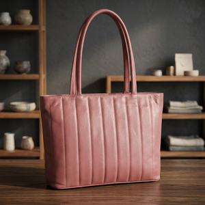 Bolso de Mano Tipo Clutch para Mujer, de Cuero Genuino de Búfalo, Marca BS INTERNATIONAL, con Correa para Hombro, 100% Ecológico, Hecho en India, con Cierre, Tamaño Grande - Product Image 2