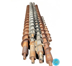 Pièces d'arbre de convoyeur en spirale en acier sur mesure 3M PTA Soudage CNC Services d'usinage - Product Image 1