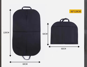 Sacs à vêtements personnalisés avec logo, pliables, pour le rangement et la suspension des vêtements, housse de costume pour la promotion - Product Image 2