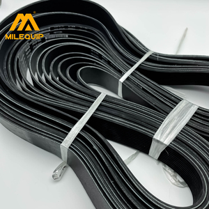 อะไหล่เครื่องจักร 3508747 350-8747 สายพานพัดลมระบายความร้อนแบบเซอร์เพนไทน์ สำหรับเปลี่ยนในรถตัก <span class=keywords><strong>Caterpillar</strong></span> 320E 323D2 323F 326D2 329D2 330D2 - Product Image 2