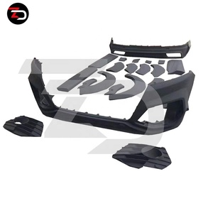 2016ถึง2019 A Bt Body Kit พร้อมกันชนหน้าหลัง Lip Side Skirt Arch สำหรับ <span class=keywords><strong>Audi</strong></span> Q7 <span class=keywords><strong>Sline</strong></span> Sport Version - Product Image 2