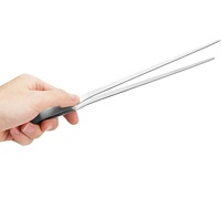 Pince de cuisine multifonctionnelle PKY en acier inoxydable, facile à nettoyer, pour la cuisson, le barbecue et les aquariums