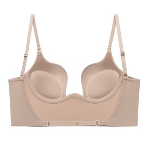 Soutien-gorge sexy pour femmes européennes et américaines, dos nu en U, sans armatures, grande <span class=keywords><strong>taille</strong></span>, avec armatures souples, lingerie estivale, bonnets unis - Product Image 5