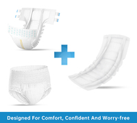 Gerade Inkontinenz-Einlagen Booster-Pads Private Label Hersteller in China