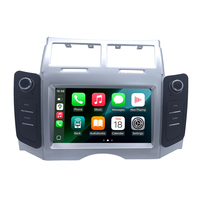 Pantalla Táctil de 7 Pulgadas con Android 14 para Tablero de Auto, 2DIN, 1 Año de Garantía, Carplay Inalámbrico, GPS, Bluetooth, USB, DVR para Yaris XP90 Vtiz 2005-2012