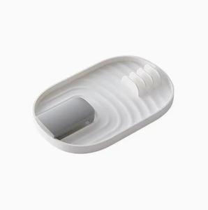 Soporte para espátulas y tapas de cocina, organizador de espátulas para el hogar, soporte de almacenamiento de cocina, soporte de plástico para tapas. - Product Image 3