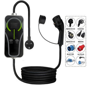 Chargeur de voiture électrique portable Type 2 22 kW Wifi 3 phases 32A, station de charge rapide pour véhicules électriques - Product Image 1
