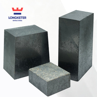 Briques de magnésium-carbone pour fours à arc électrique et convertisseurs.