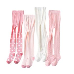 Pantimedias de Algodón para Mujer, Tejidas, a Rayas, de Color Sólido, Antibacterianas, Opacas, de Grosor Medio, Lavables a Máquina - Product Image 2