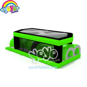 สไลเดอร์น้ำเป่าลมลดราคาสุดฮอต พร้อมบ้านลม บ่อบาดาล และผนังปีนป่าย สำหรับเด็กๆ จัดปาร์ตี้กลางแจ้ง - Product Image 1