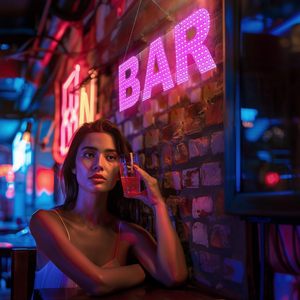 LemonNova LED BAR Sign 30x10 pouces Décoration murale rose pour la maison, le bar, le pub, le club - Product Image 4