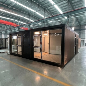 Offerta Speciale: Casa Container Prefabbricata Pieghevole ed Espandibile da 20 Piedi, Cabina Isolata Ignifuga con 2 Camere da Letto, Edificio per Uffici e Centro Commerciale - Product Image 1