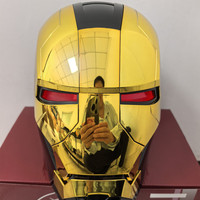 Masque de super-héros, accessoire de film, casque portable avec voix électronique et télécommande