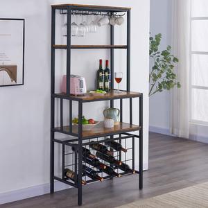 Mobile wine delivery cart, <b>storage</b> rack, wine trolley for living room and kitchen, <b>sideboard</b>, tea trolley - Product Image 2