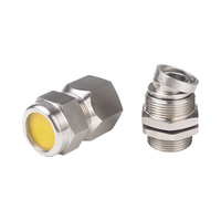 Presse-étoupe blindé certifié Atex IP68, double étanchéité, simple étanchéité, G3/4-M25*1.5, pour usage industriel