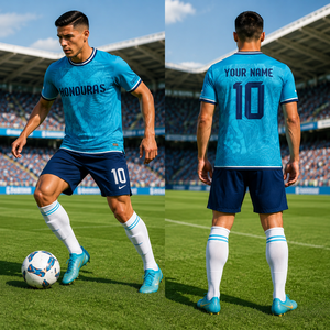 Maillot de football personnalisé pour hommes et femmes, manches courtes, séchage rapide, respirant, polyester, sublimation 3D, nom, numéro, couleur de l'équipe, drapeau du pays - Product Image 5
