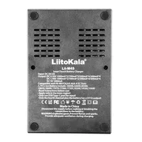 LiitoKala Lii-M4S Pengisi Daya Cerdas 18650 dengan Layar LCD untuk Baterai 26650 21700 32650 20700 21700 16340 AA AAA