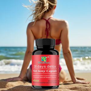 แคปซูลเผาผลาญไขมันหน้าท้องแบบแบนราบ28วันอาหารเสริมลดความอ้วนสมุนไพรธรรมชาติที่ดีที่สุด - Product Image 1