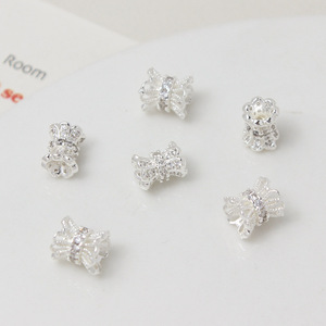 6-7 мм латунная полая двухслойная колпачок с лотосом 14K 18K Большая маленькая разделительная бусина колпачок для браслета «сделай сам», ожерелья, ювелирные аксессуары - Product Image 3