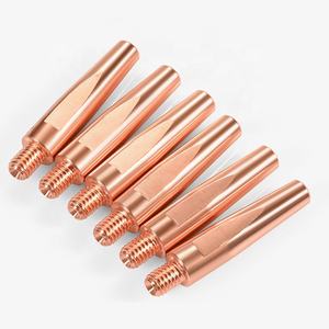 रोबोट वेल्डिंग संपर्क टिप क्रोमियम-ज़िरकोनियम कॉपर मिग/माग वेल्डिंग तार गाइड नोजल संपर्क संपर्क टिप - Product Image 5