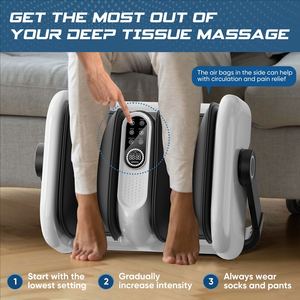 Masajeador de pantorrillas Shiatsu portátil de Japón 2025 con máquina de masaje de pies eléctrica con vibración de calor