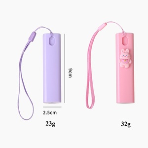 Flacon pulvérisateur carré personnalisable Ecannal de 10 ml, motif dessin animé mignon, pour <span class=keywords><strong>alcool</strong></span> buccal et parfum, pompe pulvérisatrice fine en PP - Product Image 2