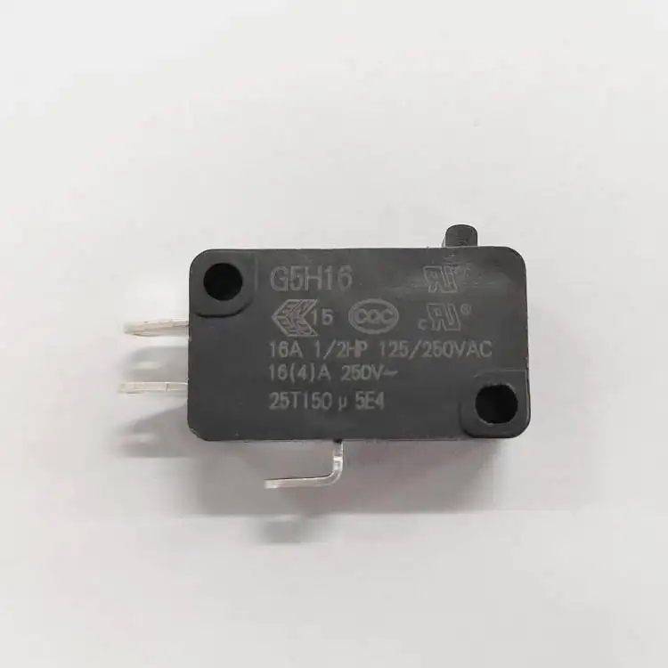 Micro interrupteur de fin de course électrique de base 16A 250VAC pour appareils et machines 25T150