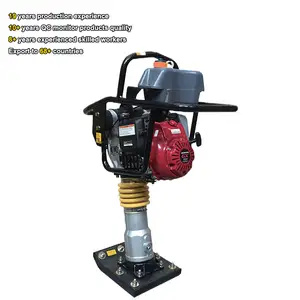 PME-RM55 CE Small Walk Behind Construction Dirt Diesel Vibratory Jumping Jack Compactor Tamping Rammer